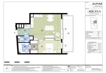 Mieszkanie w inwestycji: Apartamenty Orkana