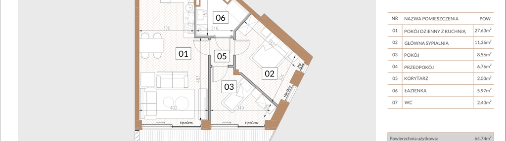 Mieszkanie w inwestycji: Portico Marina