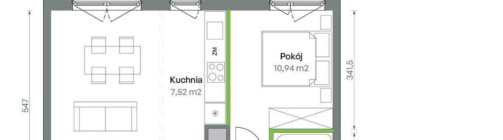 Mieszkanie w inwestycji: Oliwska Vita