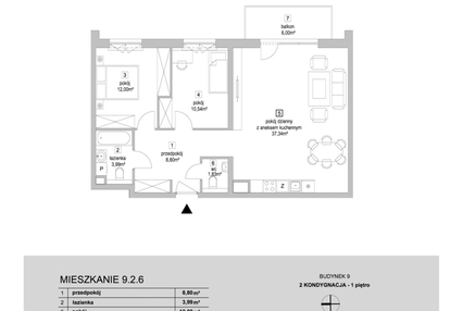 Mieszkanie w inwestycji: Osiedle Przyjemne IV