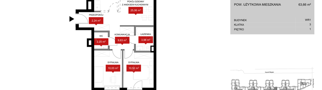 Mieszkanie w inwestycji: Przystań Reymonta