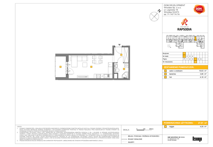 Mieszkanie w inwestycji: Osiedle Rapsodia etap 3