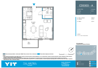 Mieszkanie w inwestycji: Talarowa Park