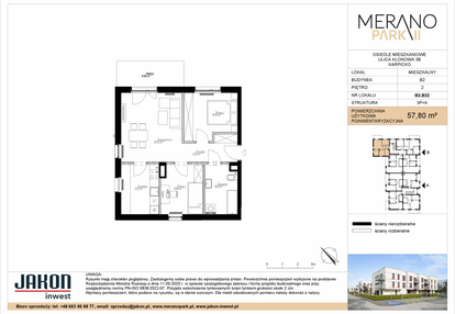 Mieszkanie w inwestycji: Merano Park II