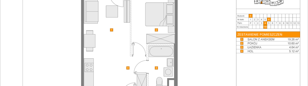 Mieszkanie w inwestycji: Apartamenty Literacka etap 2.2