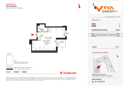 Mieszkanie w inwestycji: Viva Garden 14