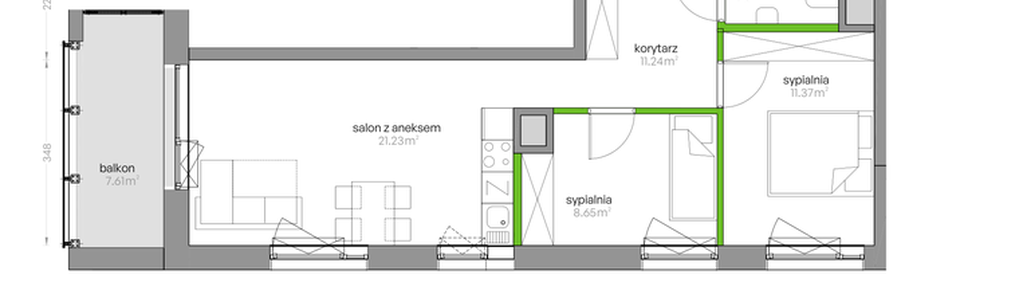 Mieszkanie w inwestycji: Sikorskiego Vita