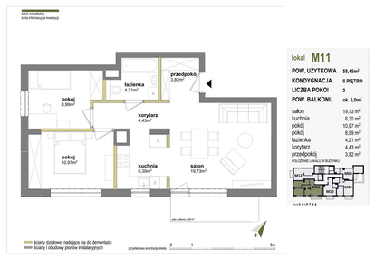 Mieszkanie w inwestycji: Międzylesie przy lesie