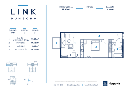 Mieszkanie w inwestycji: LINK BUNSCHA