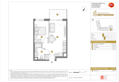 Mieszkanie w inwestycji: Apartamenty Beethovena