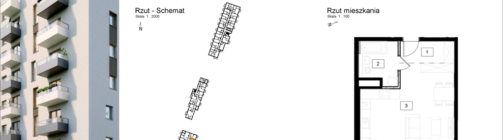Mieszkanie w inwestycji: Osiedle Kochanowskiego - Gliwice