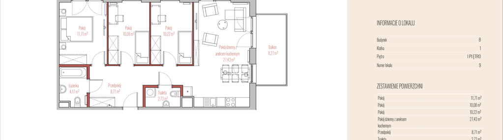 Mieszkanie w inwestycji: Osiedle Juu