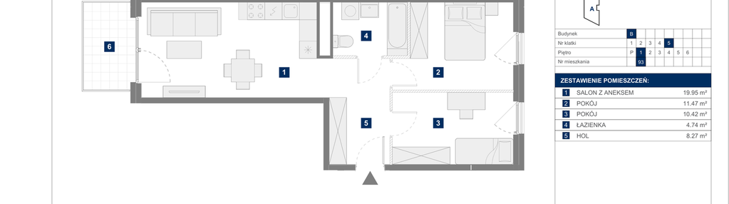 Mieszkanie w inwestycji: Apartamenty Park Matecznego Etap 1