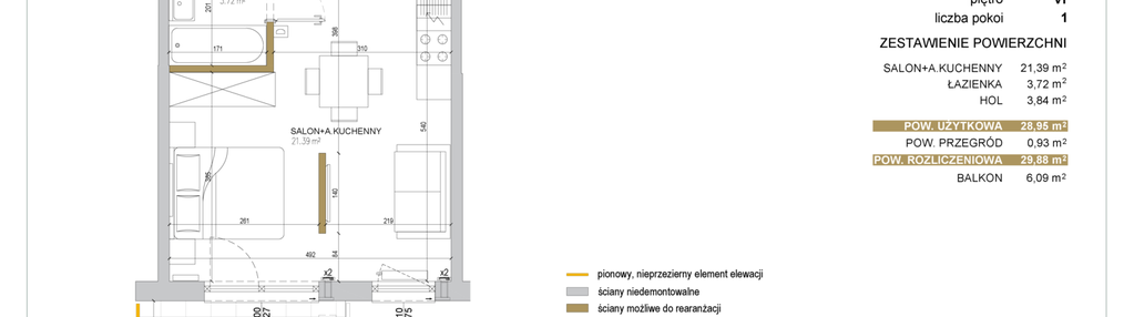Mieszkanie w inwestycji: Hi Mokotów