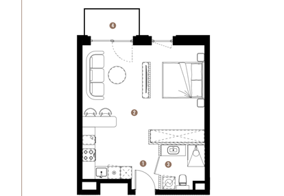 Mieszkanie w inwestycji: Apartamenty Reytana bud. F