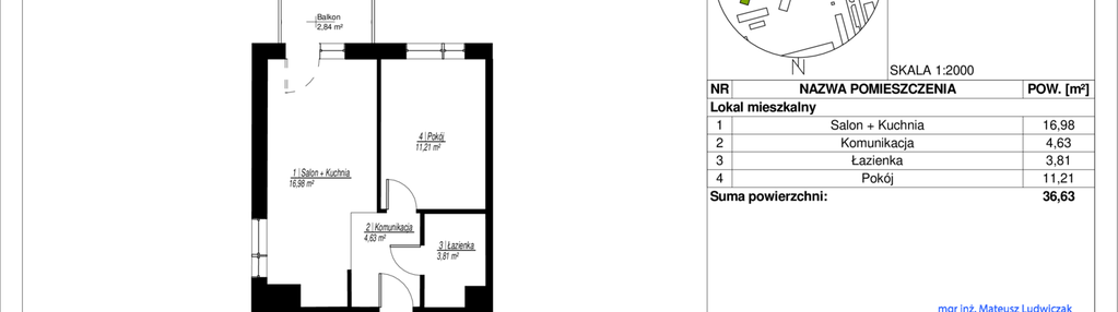 Mieszkanie w inwestycji: Jasielska 8C etap II