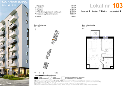 Mieszkanie w inwestycji: Osiedle Kochanowskiego - Gliwice