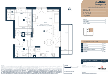 Mieszkanie w inwestycji: Classy Świętojańska