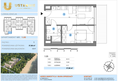 Mieszkanie w inwestycji: Ustronie Luxury Apartments
