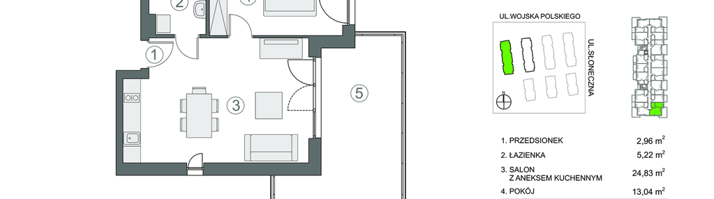 Mieszkanie w inwestycji: Baltic Park 2 Pogorzelica bud. 1 i 2