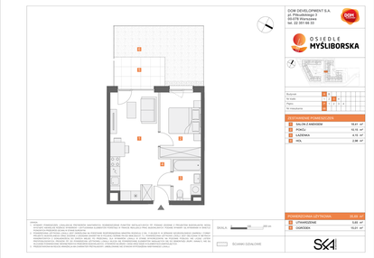Mieszkanie w inwestycji: Osiedle Myśliborska