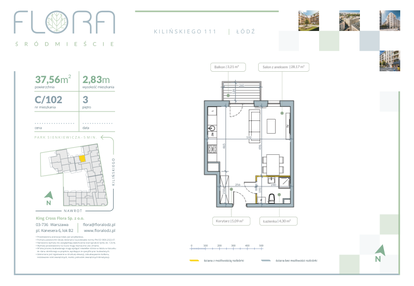 Mieszkanie w inwestycji: Flora Śródmieście