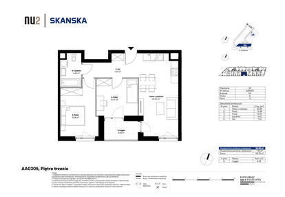 Mieszkanie w inwestycji: NU2 Warszawa Wola - apartamenty wykończone pod klucz