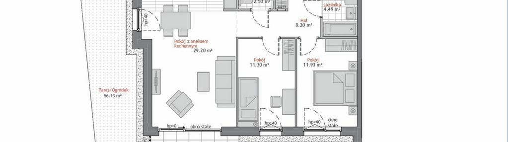 Mieszkanie w inwestycji: Atrium Oliva