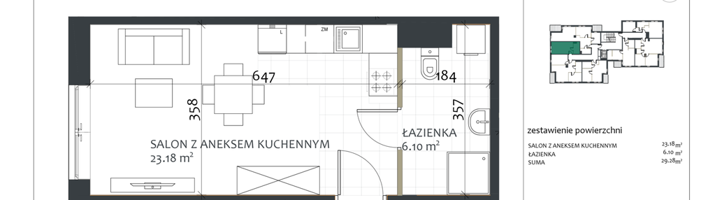 Mieszkanie w inwestycji: Sosnovia