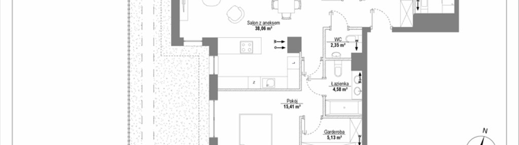 Mieszkanie w inwestycji: Piątkowo Residence etap II