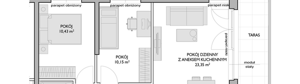 Mieszkanie w inwestycji: Wiszące Ogrody