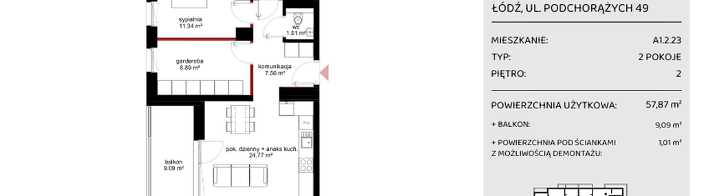 Mieszkanie w inwestycji: Mirabelkowa Eko