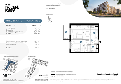 Mieszkanie w inwestycji: Nowe Promenady etap II