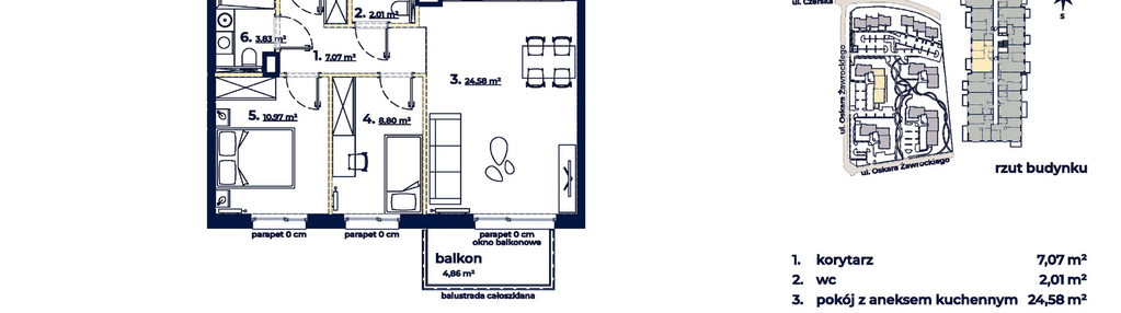 Mieszkanie w inwestycji: Osiedle Kompas