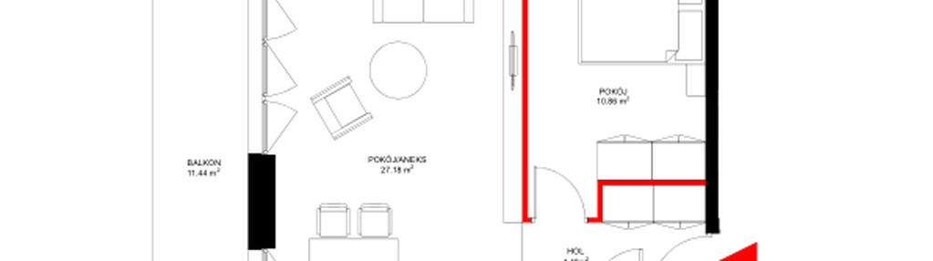 Mieszkanie w inwestycji: INSPIRE ETAP IV, V – bud. E, F, G