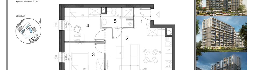 Mieszkanie w inwestycji: Dzielnica Kielczanka etap III