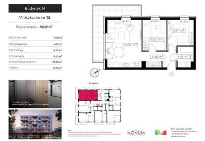 Mieszkanie w inwestycji: Novum Rumia - bud. 14