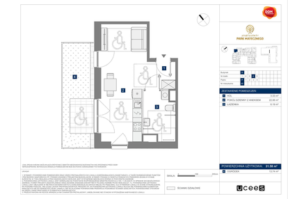 Mieszkanie w inwestycji: Apartamenty Park Matecznego Etap 2.2