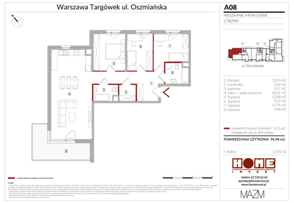 Mieszkanie w inwestycji: Apartamenty Oszmiańska II