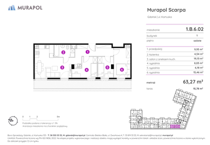 Mieszkanie w inwestycji: Murapol Scarpa