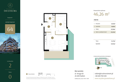 Mieszkanie w inwestycji: Rezydencja Świerkowa