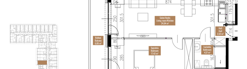 Mieszkanie w inwestycji: Global Apartments