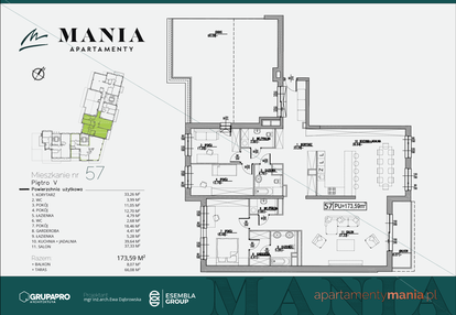 Mieszkanie w inwestycji: MANIA Apartamenty