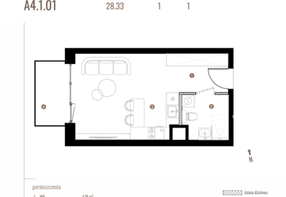 Mieszkanie w inwestycji: Belg Apartamenty etap II