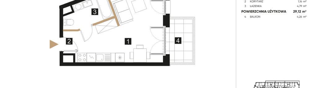 Mieszkanie w inwestycji: Konwiktorska Residence