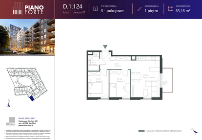 Mieszkanie w inwestycji: Piano