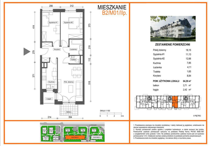 Mieszkanie w inwestycji: Zielony Brochów 7