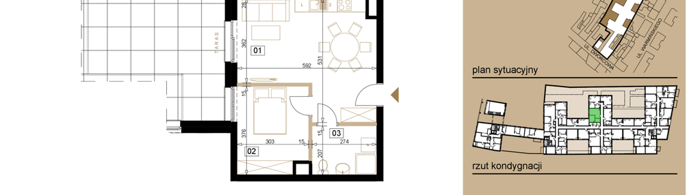 Mieszkanie w inwestycji: Dworcowa 28