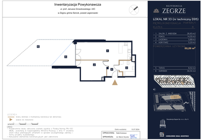 Mieszkanie w inwestycji: Rezydencja Zegrze etap II