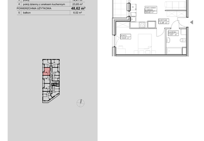 Mieszkanie w inwestycji: Niebieski Bursztyn
